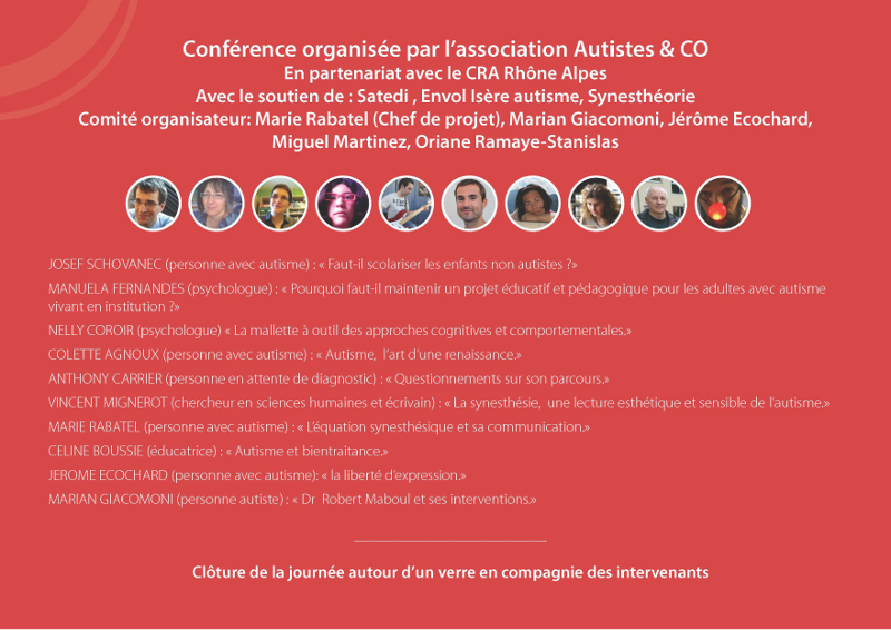 Conférence Autisme Lyon 2